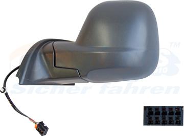 Van Wezel 0991805 - Specchio retrovisore esterno www.autoricambi360.it