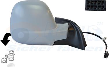 Van Wezel 0991828 - Specchio retrovisore esterno www.autoricambi360.it