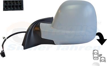 Van Wezel 0991827 - Specchio retrovisore esterno www.autoricambi360.it
