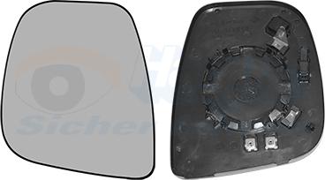 Van Wezel 0944837 - Vetro specchio, Specchio esterno www.autoricambi360.it