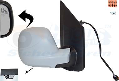 Van Wezel 0944828 - Specchio retrovisore esterno www.autoricambi360.it