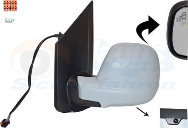 Van Wezel 0944827 - Specchio retrovisore esterno www.autoricambi360.it