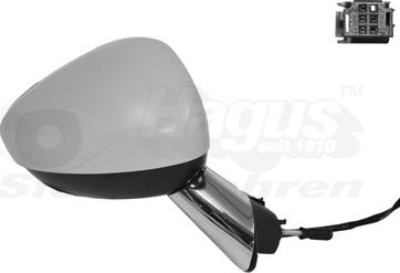 Van Wezel 0952808 - Specchio retrovisore esterno www.autoricambi360.it