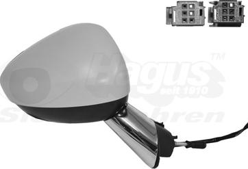 Van Wezel 0952818 - Specchio retrovisore esterno www.autoricambi360.it