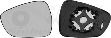 Van Wezel 0952835 - Vetro specchio, Specchio esterno www.autoricambi360.it