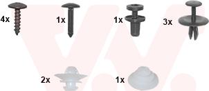 Van Wezel 0969796 - Kit montaggio, Parafango www.autoricambi360.it