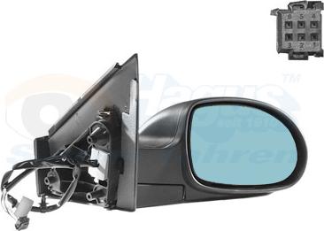 Van Wezel 0961810 - Specchio retrovisore esterno www.autoricambi360.it