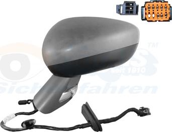 Van Wezel 0963827 - Specchio retrovisore esterno www.autoricambi360.it