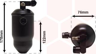 Van Wezel 0900D164 - Essiccatore, Climatizzatore www.autoricambi360.it