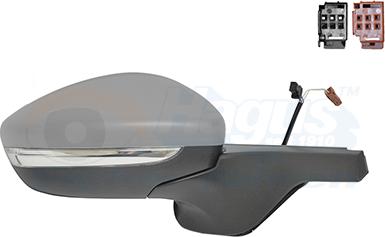 Van Wezel 0937808 - Specchio retrovisore esterno www.autoricambi360.it