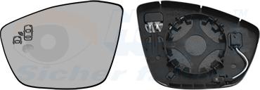 Van Wezel 0937835 - Vetro specchio, Specchio esterno www.autoricambi360.it
