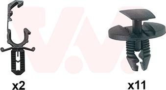 Van Wezel 0937797 - Kit montaggio, Cofano motore www.autoricambi360.it