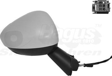 Van Wezel 0929808 - Specchio retrovisore esterno www.autoricambi360.it