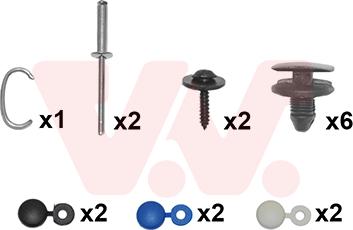 Van Wezel 0929793 - Kit montaggio, Paraurti www.autoricambi360.it