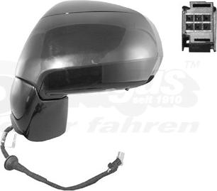 Van Wezel 0928805 - Specchio retrovisore esterno www.autoricambi360.it