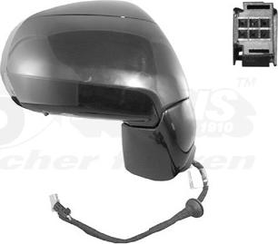 Van Wezel 0928806 - Specchio retrovisore esterno www.autoricambi360.it