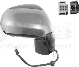 Van Wezel 0928808 - Specchio retrovisore esterno www.autoricambi360.it