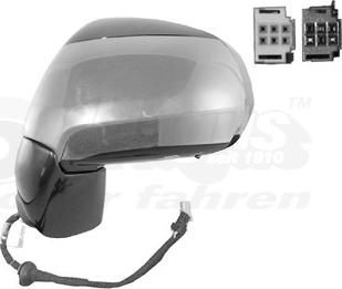 Van Wezel 0928807 - Specchio retrovisore esterno www.autoricambi360.it