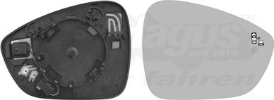 Van Wezel 0979838 - Vetro specchio, Specchio esterno www.autoricambi360.it