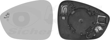 Van Wezel 0979837 - Vetro specchio, Specchio esterno www.autoricambi360.it
