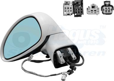 Van Wezel 0970817 - Specchio retrovisore esterno www.autoricambi360.it