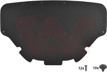 Van Wezel 0593460 - Insonorizzazione vano motore www.autoricambi360.it