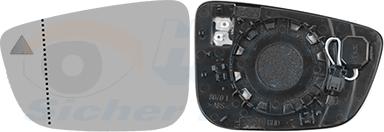 Van Wezel 0593835 - Vetro specchio, Specchio esterno www.autoricambi360.it