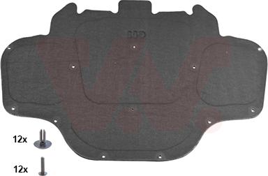 Van Wezel 0592460 - Insonorizzazione vano motore www.autoricambi360.it