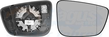 Van Wezel 0550838U - Vetro specchio, Specchio esterno www.autoricambi360.it