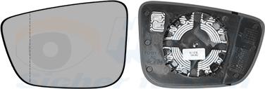 Van Wezel 0550837U - Vetro specchio, Specchio esterno www.autoricambi360.it