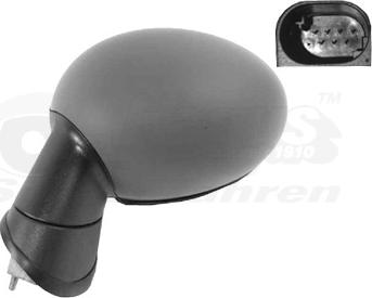 Van Wezel 0506817 - Specchio retrovisore esterno www.autoricambi360.it