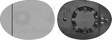 Van Wezel 0518837 - Vetro specchio, Specchio esterno www.autoricambi360.it