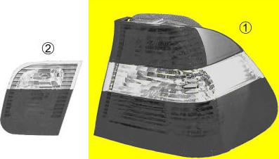 Van Wezel 0649935 - Luce posteriore www.autoricambi360.it