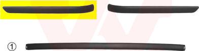 Van Wezel 0646553 - Modanatura decorativa / protettiva, Paraurti www.autoricambi360.it