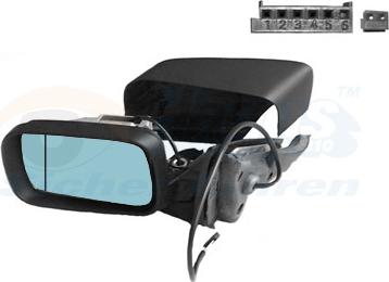 Van Wezel 0646809 - Specchio retrovisore esterno www.autoricambi360.it