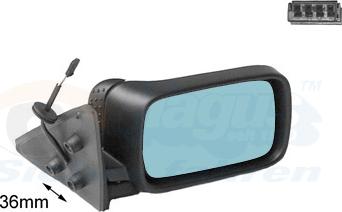Van Wezel 0640808 - Specchio retrovisore esterno www.autoricambi360.it