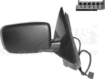 Van Wezel 0648808 - Specchio retrovisore esterno www.autoricambi360.it