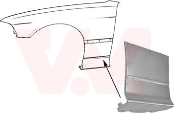 Van Wezel 0642155 - Parafango www.autoricambi360.it