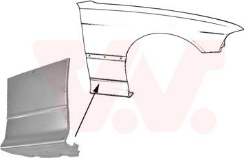 Van Wezel 0642156 - Parafango www.autoricambi360.it
