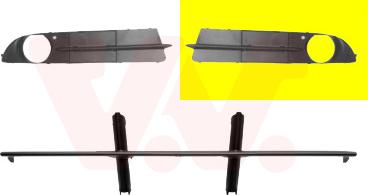 Van Wezel 0655591 - Griglia di ventilazione, Paraurti www.autoricambi360.it
