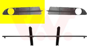 Van Wezel 0655592 - Griglia di ventilazione, Paraurti www.autoricambi360.it