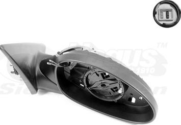 Van Wezel 0657858U - Specchio retrovisore esterno www.autoricambi360.it