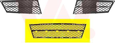 Van Wezel 0661590 - Griglia di ventilazione, Paraurti www.autoricambi360.it