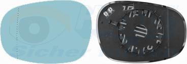 Van Wezel 0667837 - Vetro specchio, Specchio esterno www.autoricambi360.it