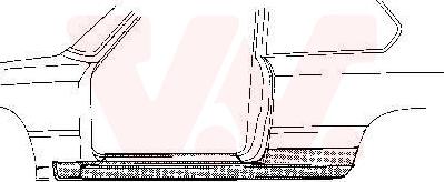 Van Wezel 0606.01 - Lamiera ingresso abitacolo www.autoricambi360.it