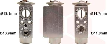 Van Wezel 06001085 - Valvola ad espansione, Climatizzatore www.autoricambi360.it