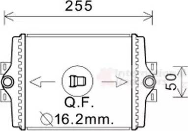 Van Wezel 06002451 - Radiatore, Raffreddamento motore www.autoricambi360.it