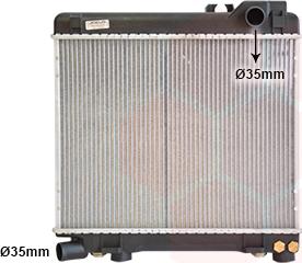 Van Wezel 06002027 - Radiatore, Raffreddamento motore www.autoricambi360.it