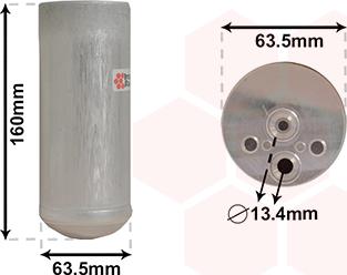 Van Wezel 0600D063 - Essiccatore, Climatizzatore www.autoricambi360.it