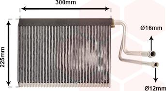 Van Wezel 0600V364 - Evaporatore, Climatizzatore www.autoricambi360.it